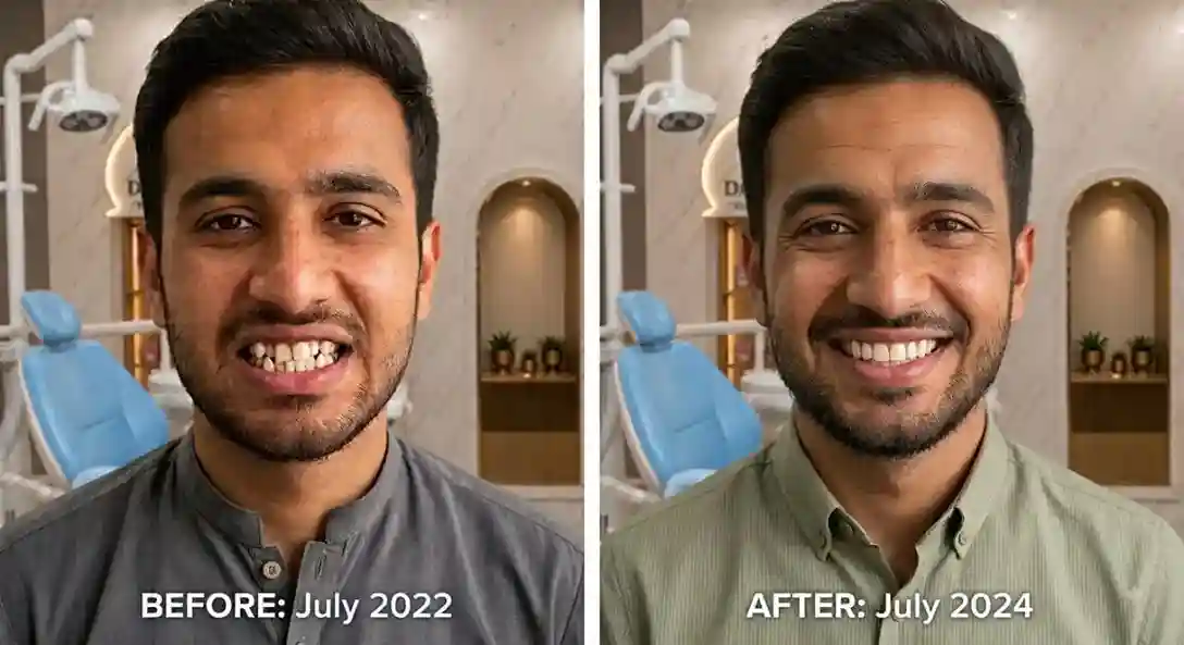 Braces treatment at Darul Khair Dental Clinic